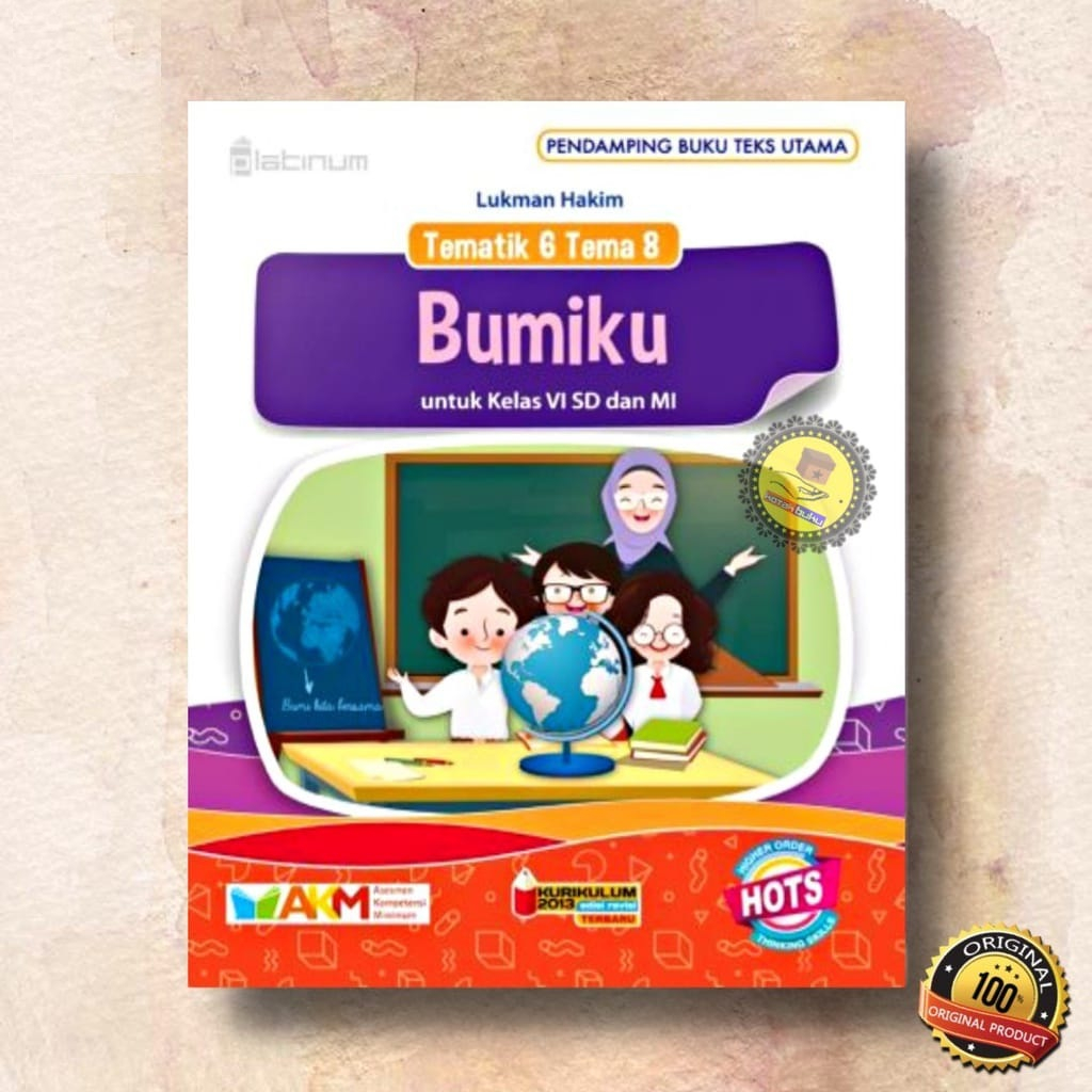 Jual BUKU TEMATIK SD KELAS 6 TEMA 1 2 3 4 5 6 7 8 9 AKM - HOTS PLATINUM ...