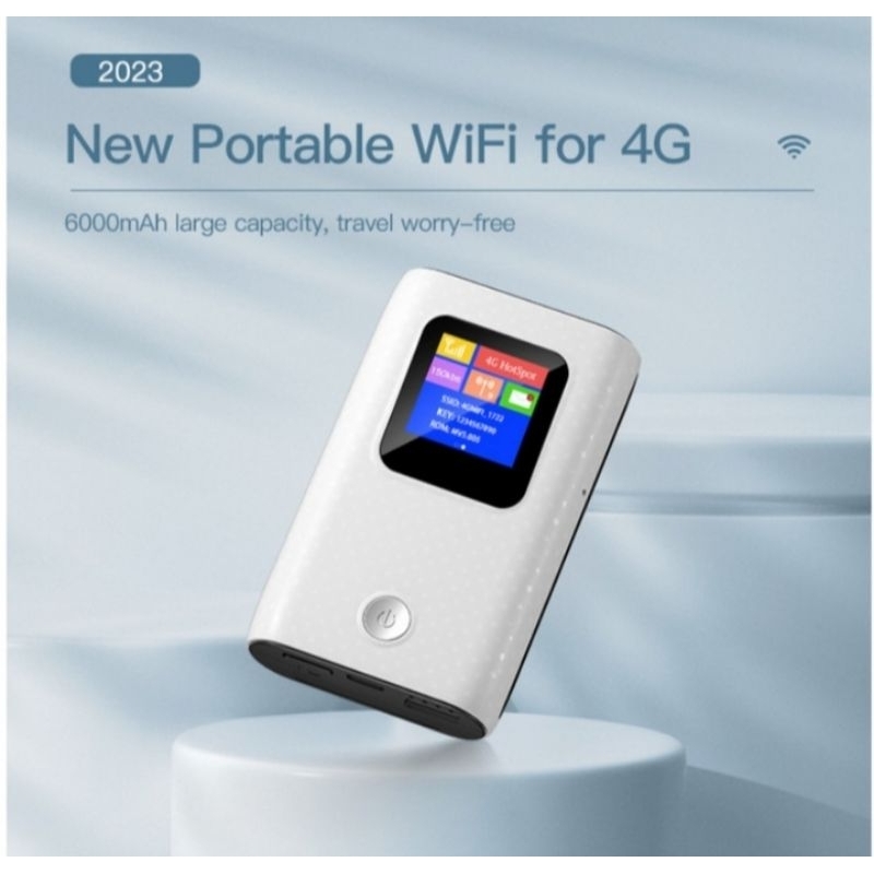 Jual Modem Wifi 4G LTE with Power Bank SMARTCOM SM9050 PRO 6000mAh ...