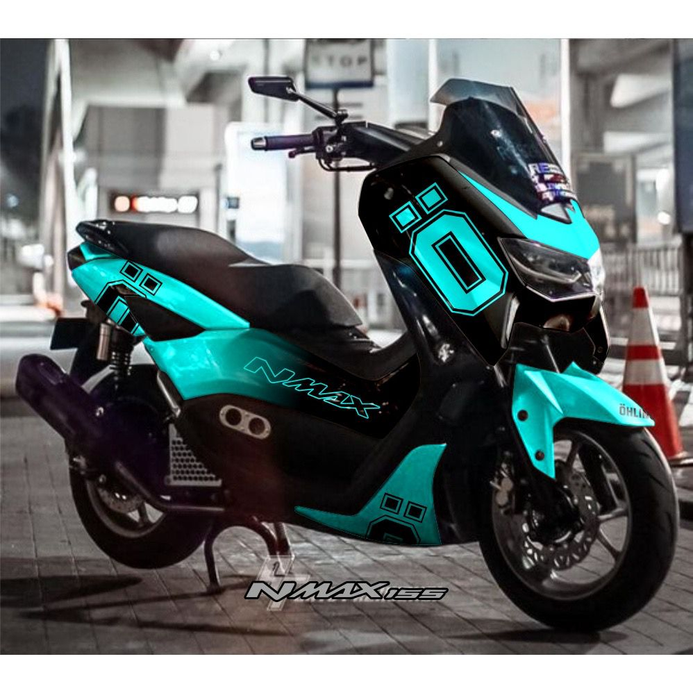 Jual decal nmax new sticker full body motif ohline sticker variasi all ...