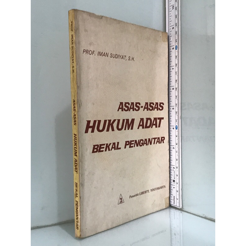 Jual ASAS ASAS HUKUM ADAT BEKAL PENGANTAR | Shopee Indonesia