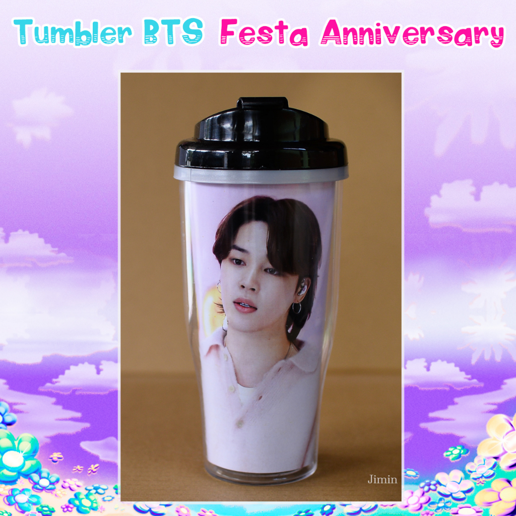 Jual Kpop Merch BTS Festa Anniversary 10th Botol Minum Merchandise Kpop ...