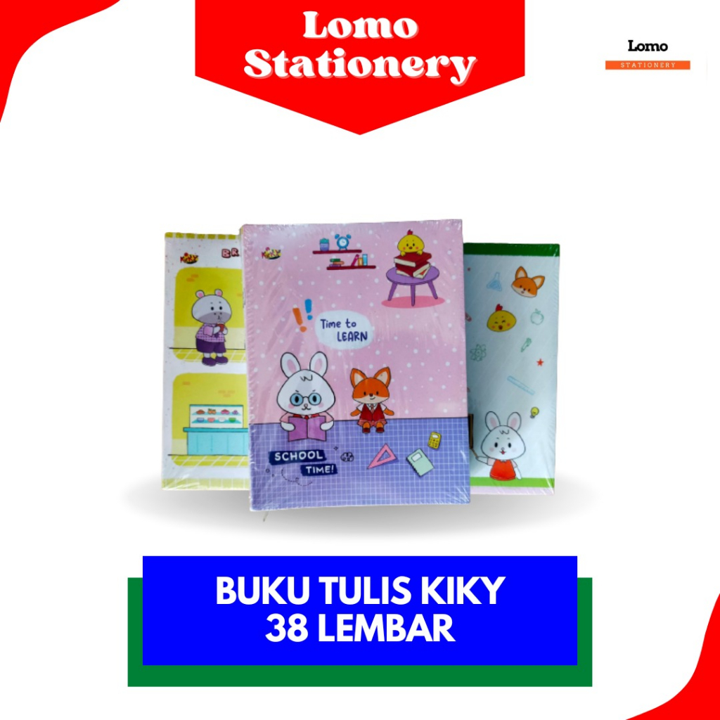 Jual Buku Tulis Kiky 38 Lembar 10 Buku Shopee Indonesia