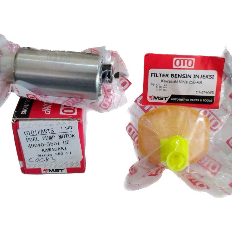 Jual rotak dinamo pulpam pompa injeksi ninja250fi 2cylinder + filter ...