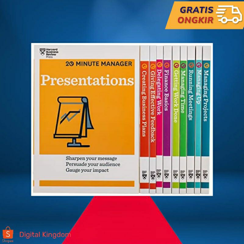 Jual HBR 20 Minute Manager Boxed Set ( 10 Books ) | Shopee Indonesia