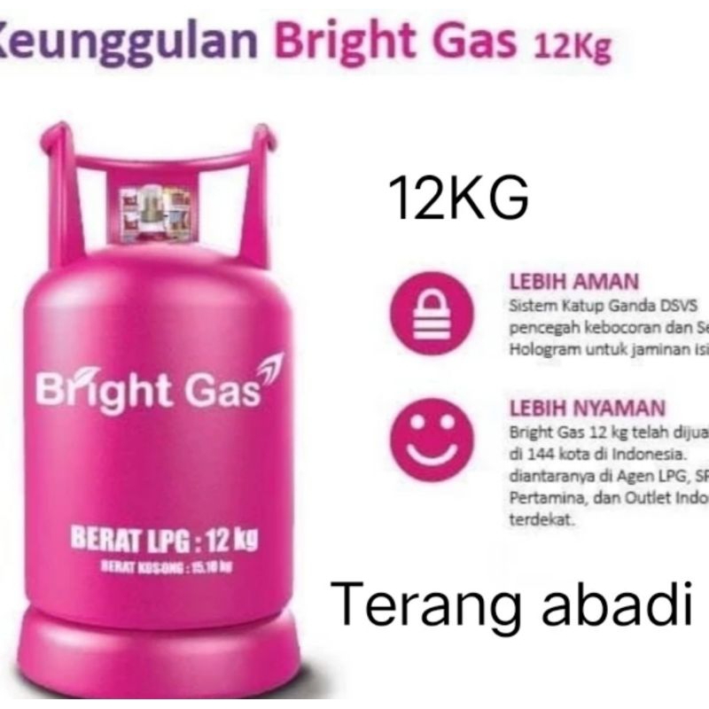 Jual Tabung Gas Elpiji 12kgtabung Gas Bright Gas 12kgisi Shopee Indonesia 