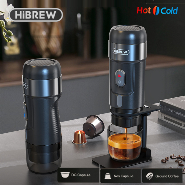 Jual HiBREW Mesin Espresso Portable Nanopresso Capsule Electric