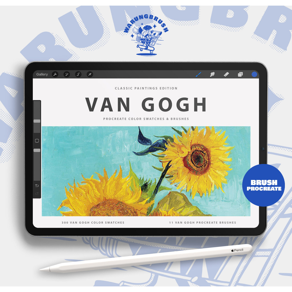 Jual Van Gogh Procreate Brushes BP00176 Shopee Indonesia