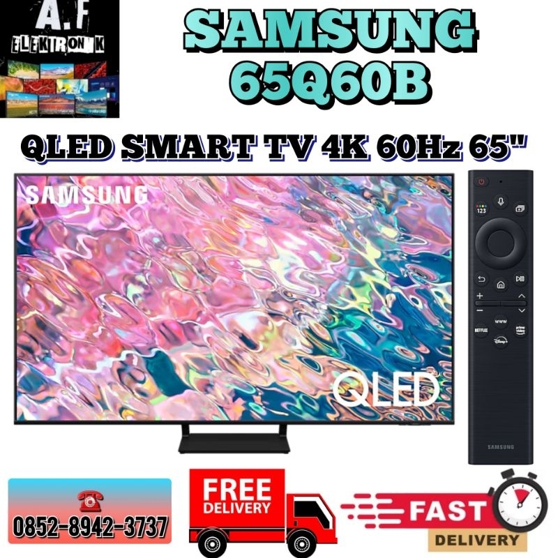 Jual SAMSUNG 65Q60B QLED 4K UHD SMART TV 65 INCH / QA65Q60BAK | Shopee ...