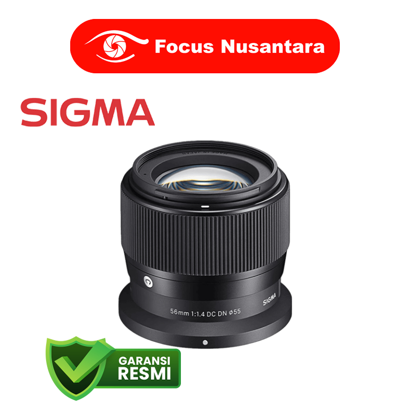Jual SIGMA 56mm f/1.4 DC DN (C) for Nikon Z Mount APSC Lens Kamera