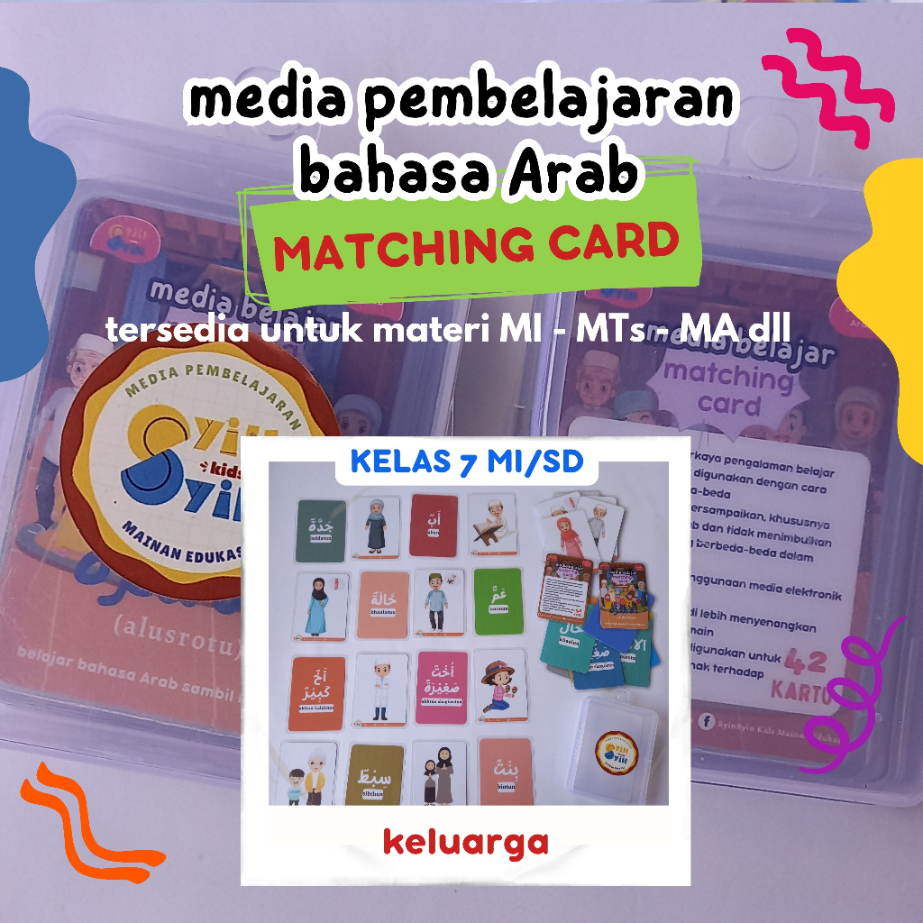 Jual SYINSYIN.KIDS - KELAS 7 MTs/SMP MEDIA PEMBELAJARAN BAHASA ARAB ...