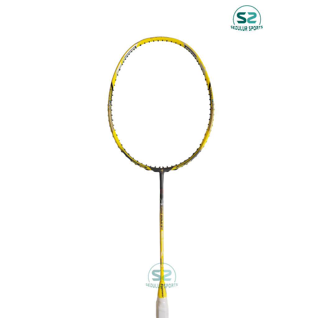 Jual Raket Badminton Flypower Rio Gold G1 ORIGINAL - Yellow Grey ...