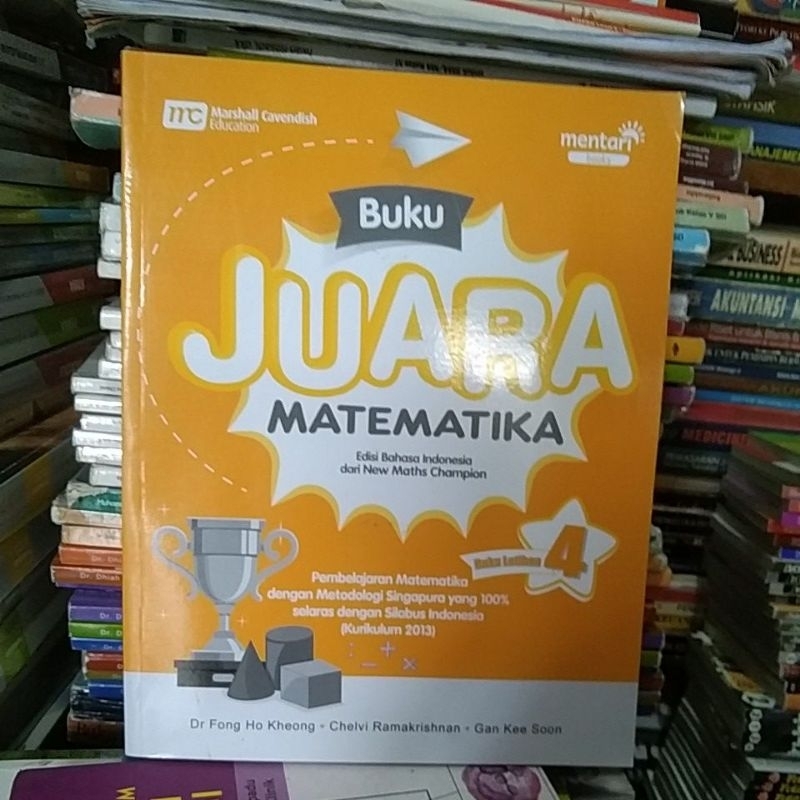 Jual Buku Juara Matematika Buku Latihan 4 Original Isi Bersih Shopee Indonesia 7659