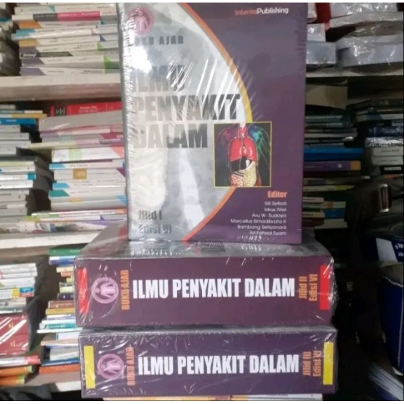 Jual Buku Ajar Ilmu Penyakit Dalam Edisi 6.free Buble Wrap | Shopee ...