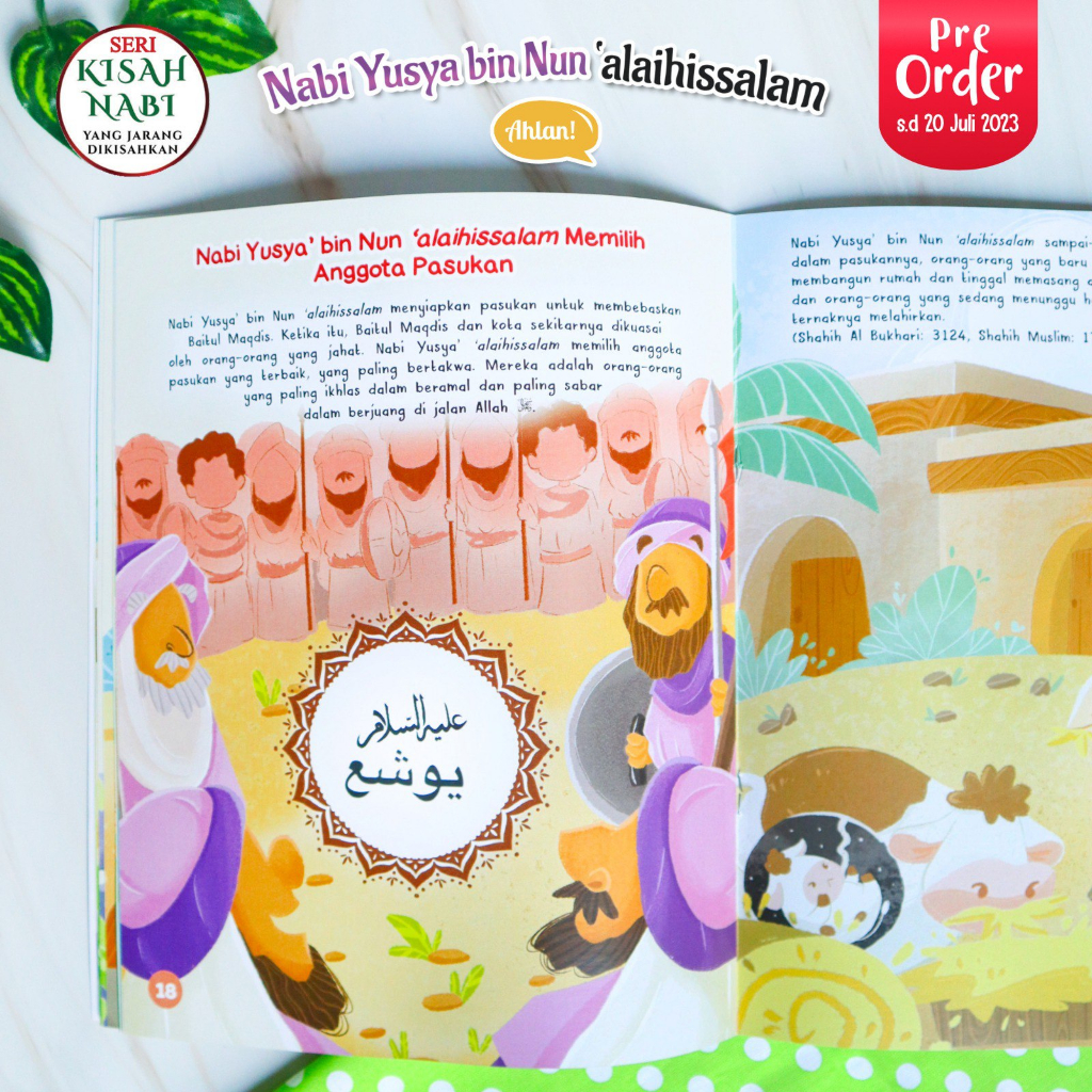 Jual (AHLAN) Kisah Nabi Yusya Alaihi Salam Ahlan Books | Shopee Indonesia