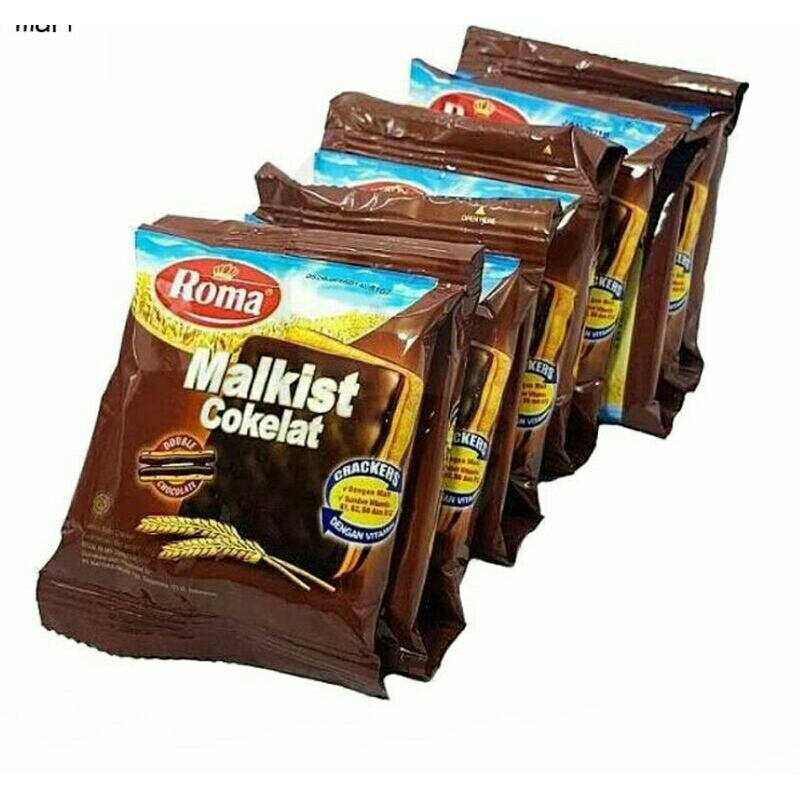 Jual ROMA MALKIST COKLAT / MALKIST ABON/ MALKIS CRACKERS RENCENG