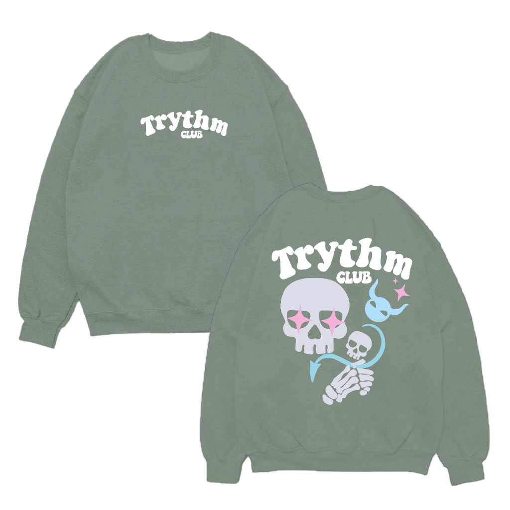 Jual FENJACK Sweater Basic TRYTHM CLUB ( Sablon ) Size M-XXL - Pria ...