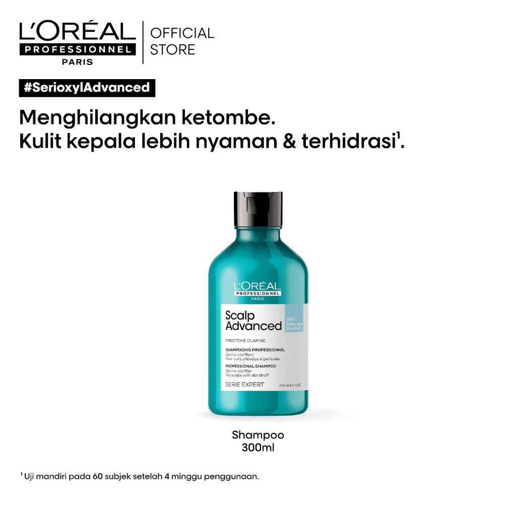 Jual Dermo Clarifier Shampoo Untuk Kulit Kepala Anti Ketombe by L'Oreal Professionnel Shopee
