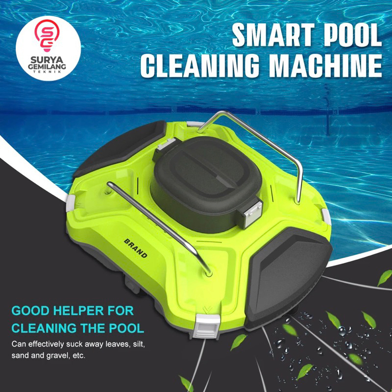 Jual Robot Vakum Kolam Renang Robotic Vacuum Pool Cleaner Portable