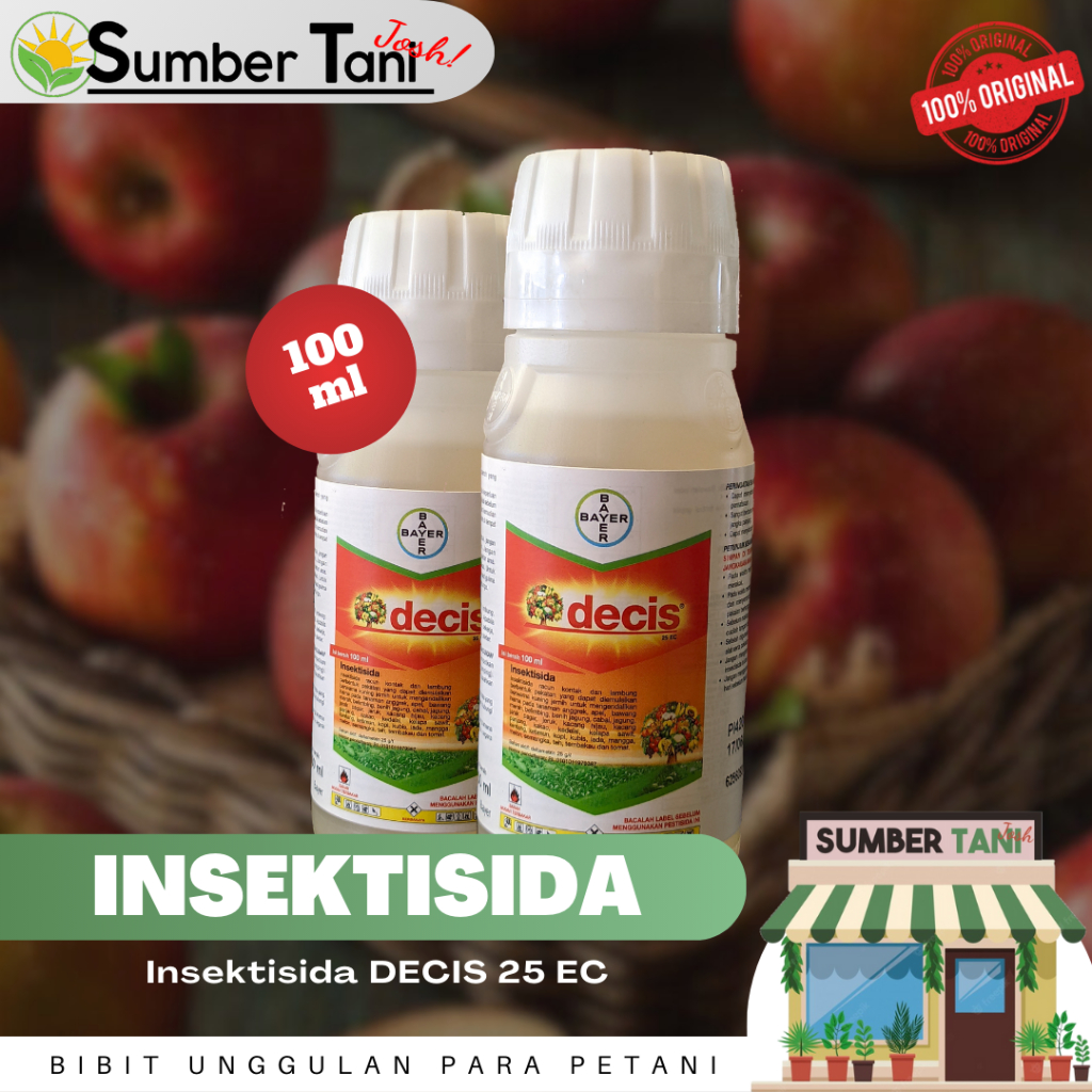 Jual Insektisida Decis 25ec Bayer Kemasan 100 Ml Shopee Indonesia