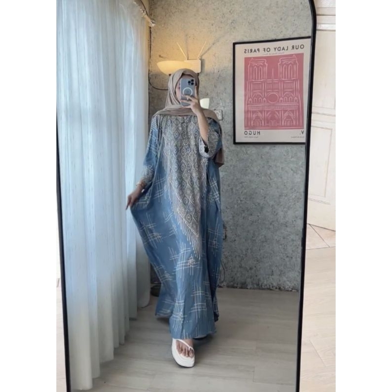 Jual Grosir Kaftan Riyana I Kaftan Super Jumbold Cm I Daster Lowo Termurah Shopee Indonesia