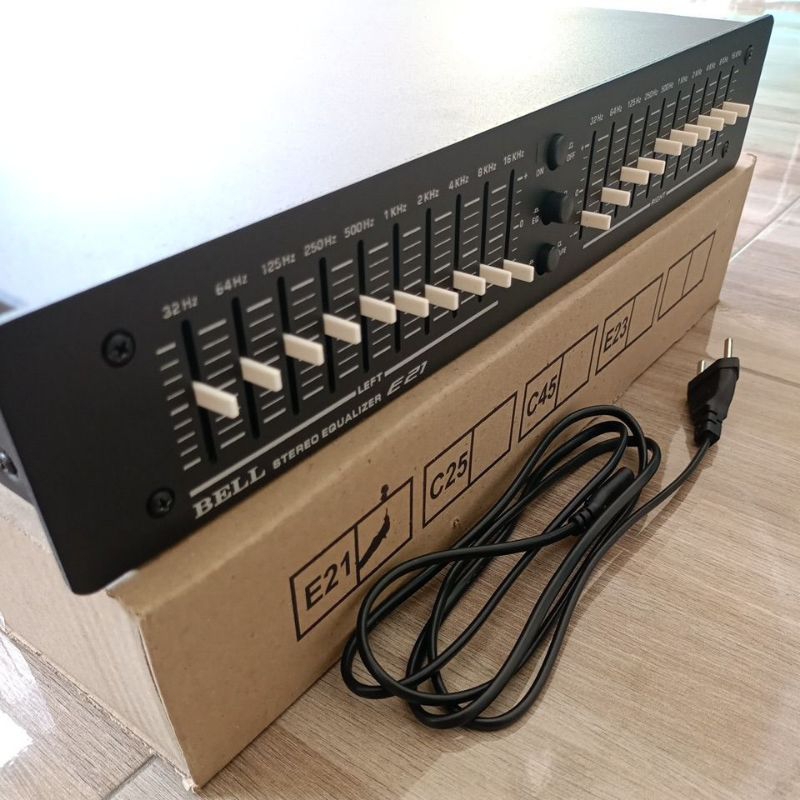 Jual Equalizer Bell BGR 20 chanel stereo Shopee Indonesia