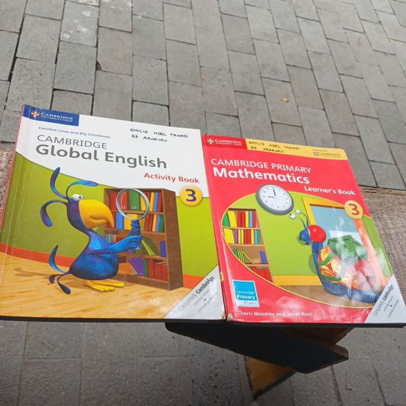 Jual Cambridge global english Activity book 3 dan cambridge primary ...