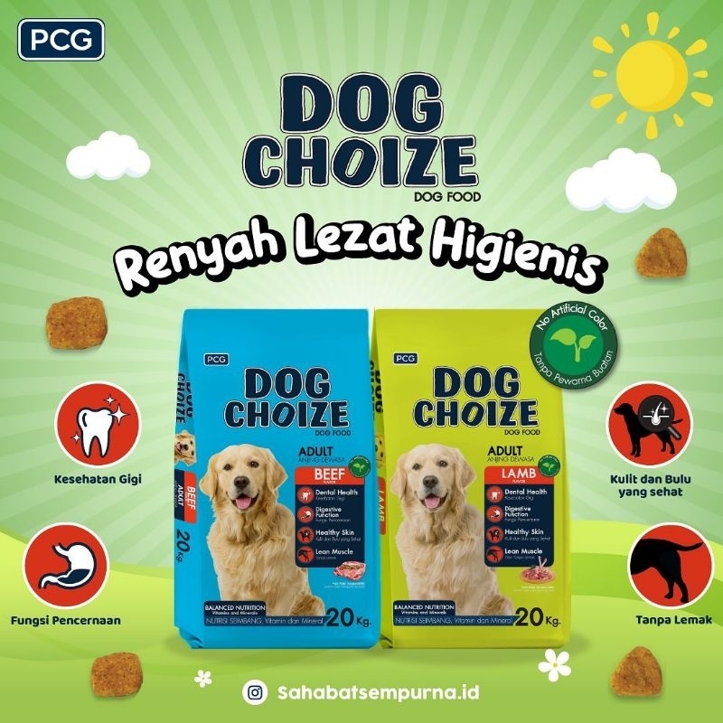 Jual Dog Choize Makanan Anjing 800gr | Shopee Indonesia