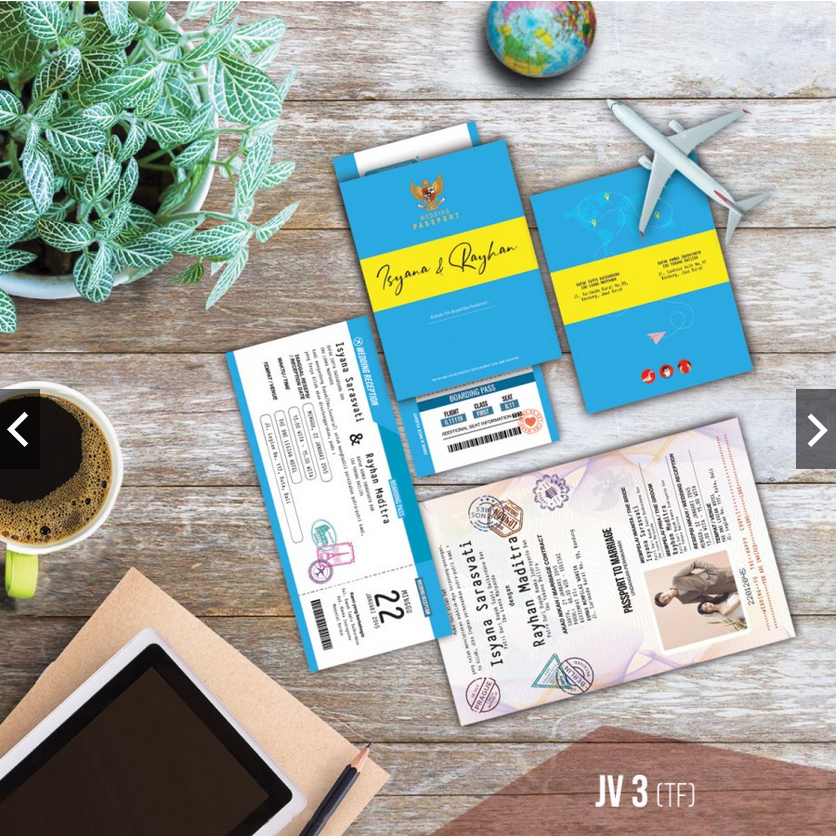 Jual Blangko Wedding Passport Java Card JV 3 (TF, GOLD) | Shopee Indonesia