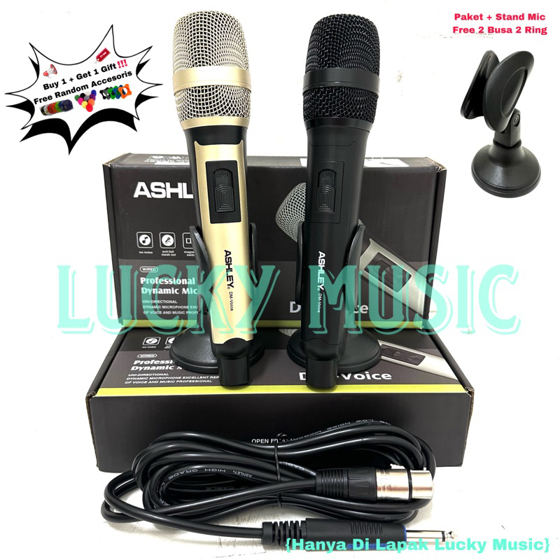 Jual Mic Kabel Ashley DM Voice Original mic Dm Voice mic Dmvoice mic ...