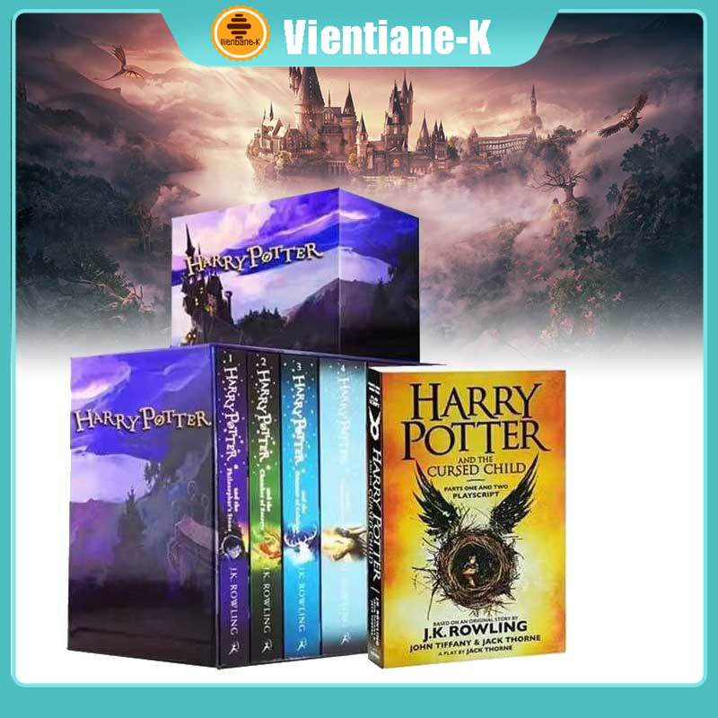 Jual Harry Potter box set The Complete Collection English 8 books J.K