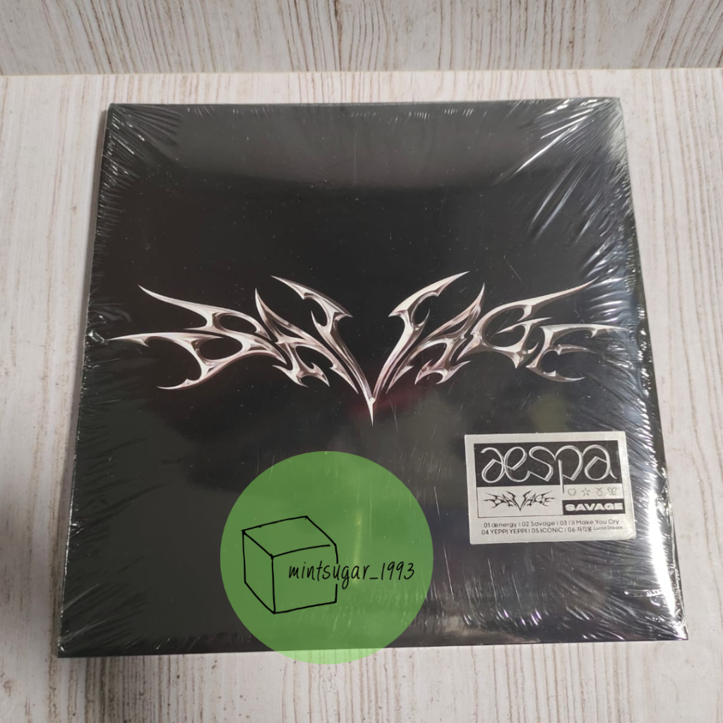 Jual Ready Stock Sealed Aespa Mini Album Vol Savage Synk Dive Ver Shopee