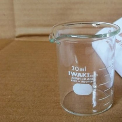 Jual Iwaki Beaker Low Form Glass Ml Gelas Kimia Gelas Piala Ml Shopee Indonesia