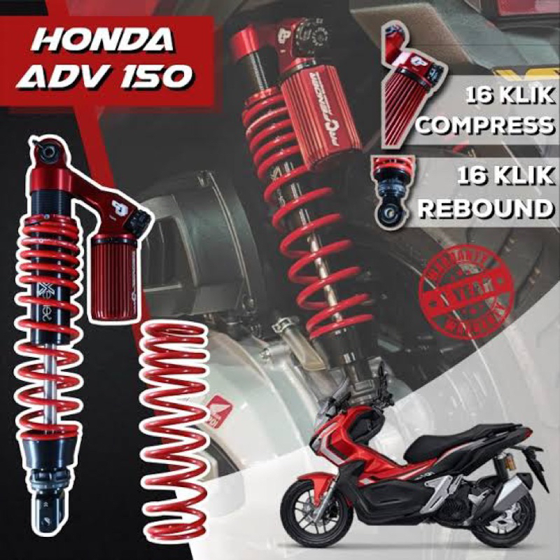 Jual Shockbreaker Profender X Series Honda Adv 150160 Original Shopee Indonesia 7488