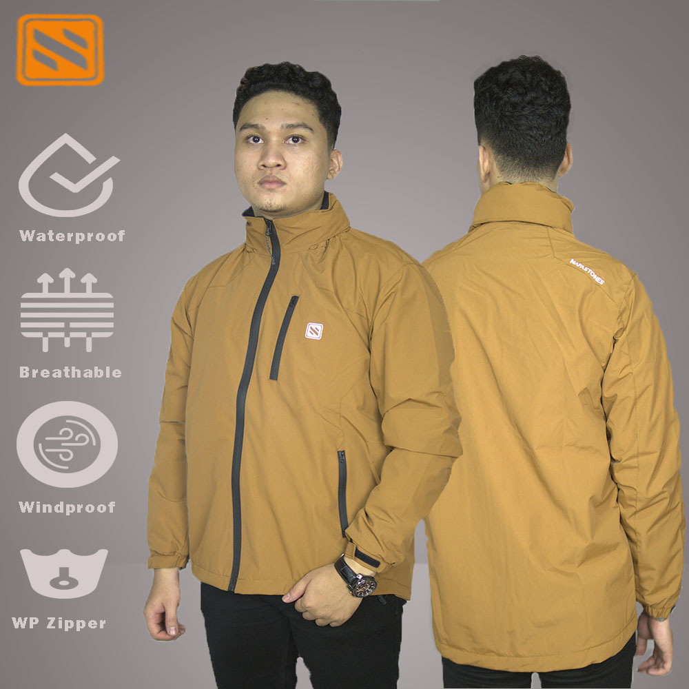 Jaket waterproof 2024 and windproof