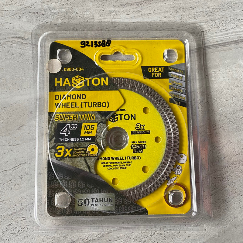 Jual Mata potong granit hasston turbo diamond wheel hasston | Shopee ...