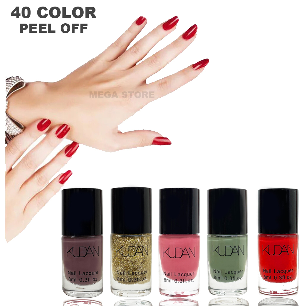 Jual KUDAN KUTEK PEEL OFF 41 WARNA / NAIL ART NAIL POLISH / KUTEK HALAL