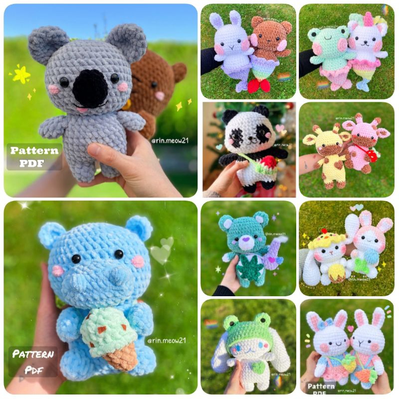 Jual {Crochet Pattern PDF File} RM Collection Shopee Indonesia