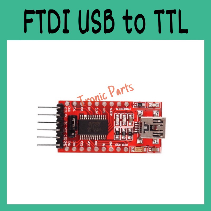 Jual FT232RL 3.3V 5V FTDI USB to TTL Converter Adapter Module for ...