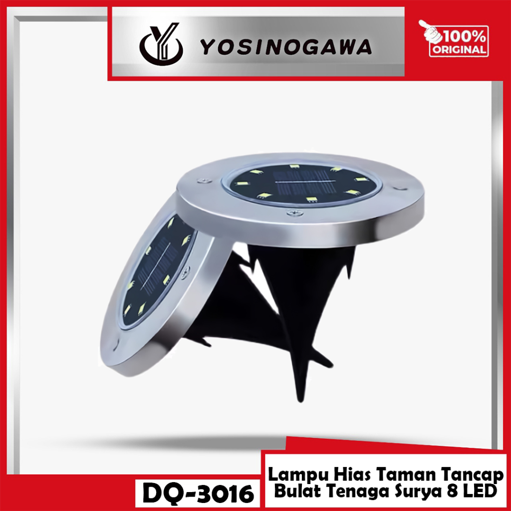 Jual Yosinogawa Lampu Tanam Solar Tenaga Surya Lampu Taman Tancap