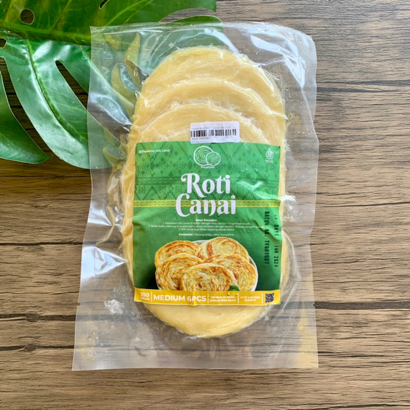 Jual Thaafana Roti Canai Medium Isi 6 pcs | Shopee Indonesia