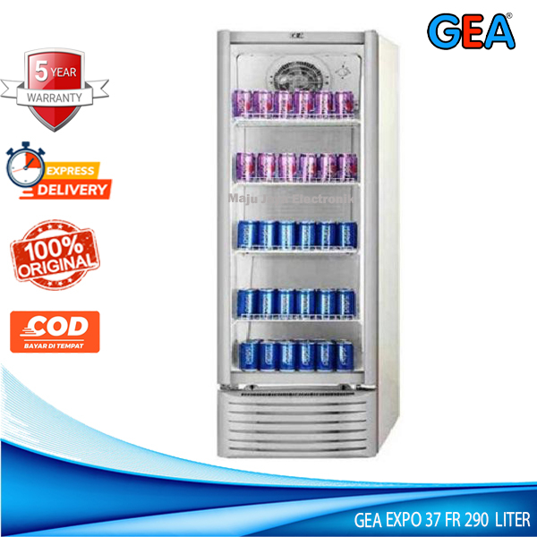 Jual Showcase GEA EXPO 37 FR Display Cooler 290 Liter Anti Embun ...