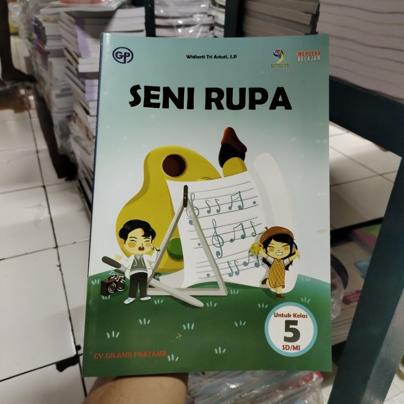 Jual Buku SENI RUPA Kelas 5 SD/MI Kurikulum Merdeka CV Gilang Pratama ...