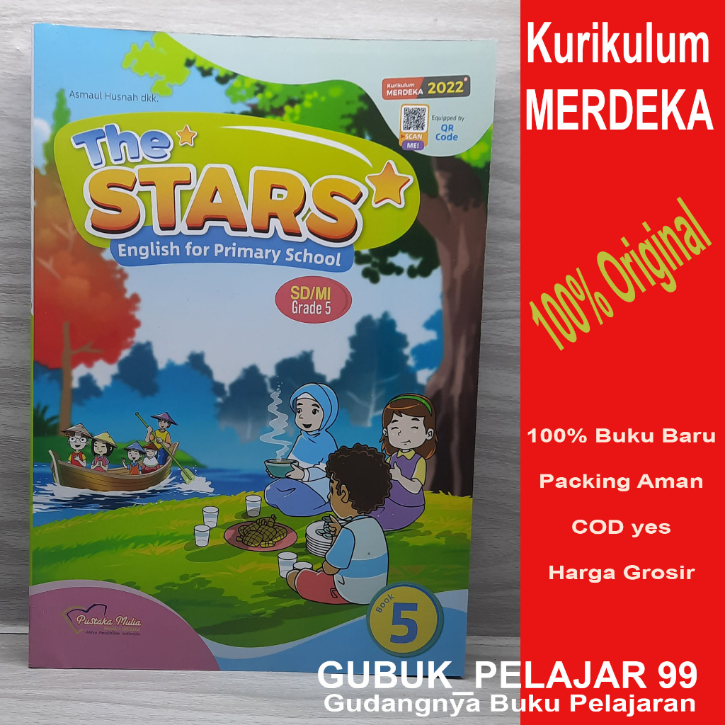 Jual The Stars English For Primary School Grade 5 SD/MI Kurikulum ...