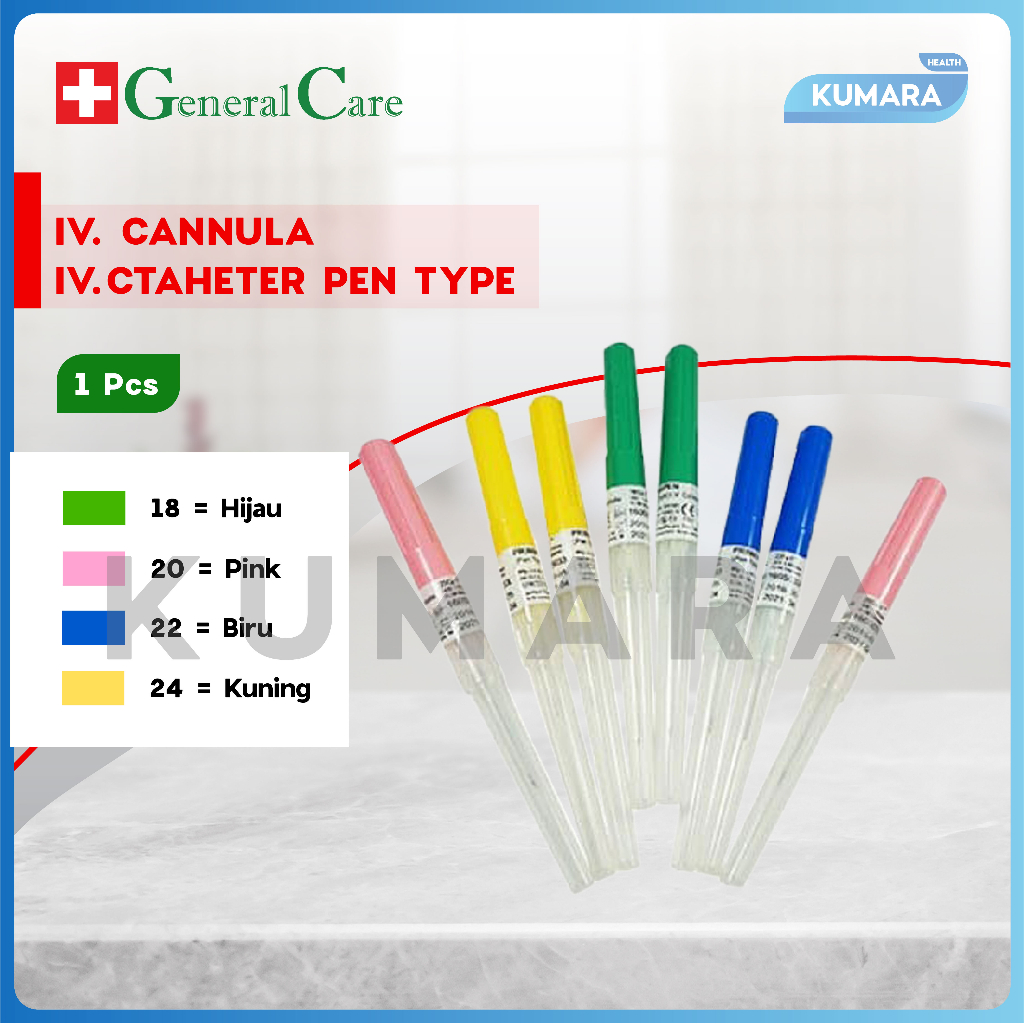 Jual GENERAL CARE IV. Cannula / IV. Catheter Pen Type Pcs Shopee