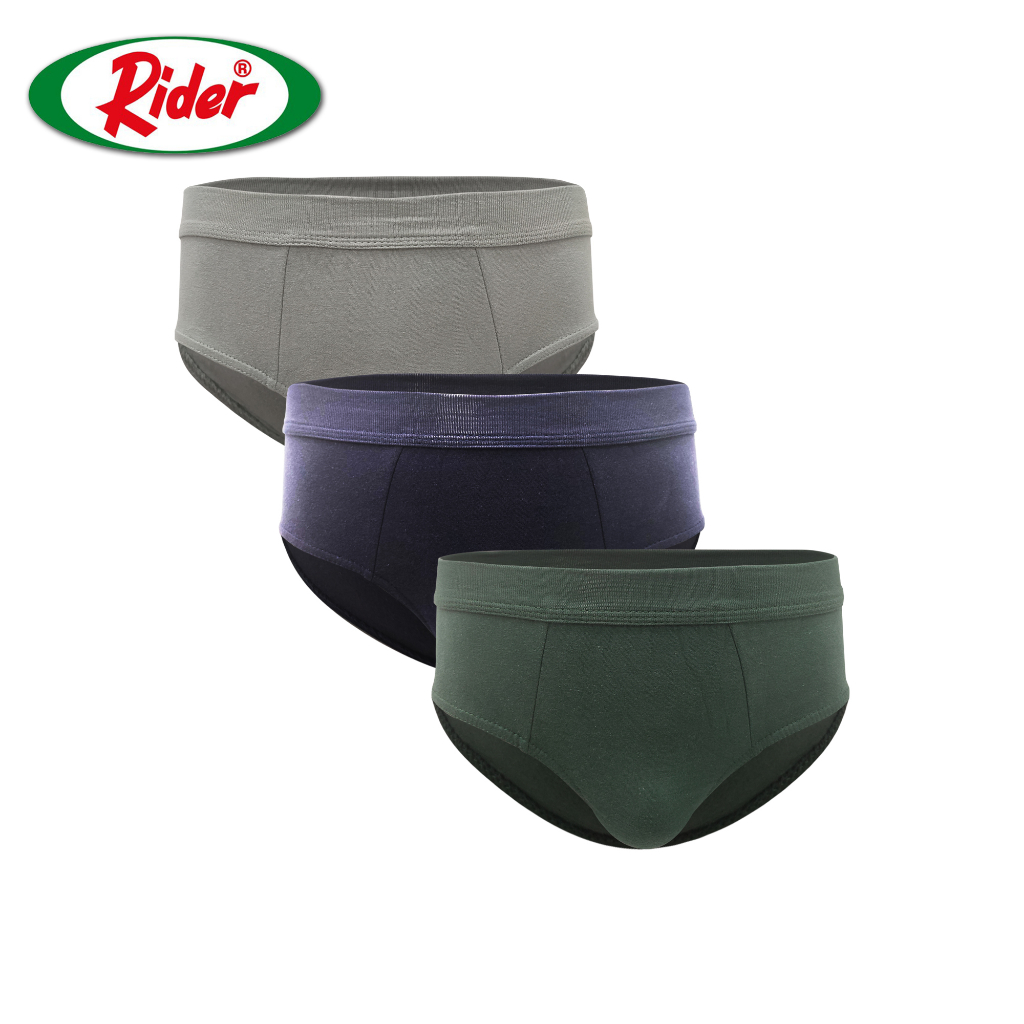 Jual Rider Men's Spandex Briefs - Celana Dalam Pria R310BWMR isi 3 Pcs ...