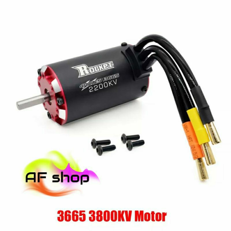 Amazon.co.jp: ROCKET-RC 3660 2600KV ブラシレスモーター 36-S