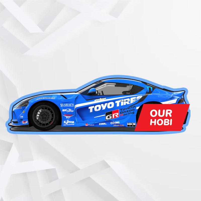 Jual Sticker Drift Toyota Supra A90 GR D1GP Hakuto Matsuyama | Shopee ...