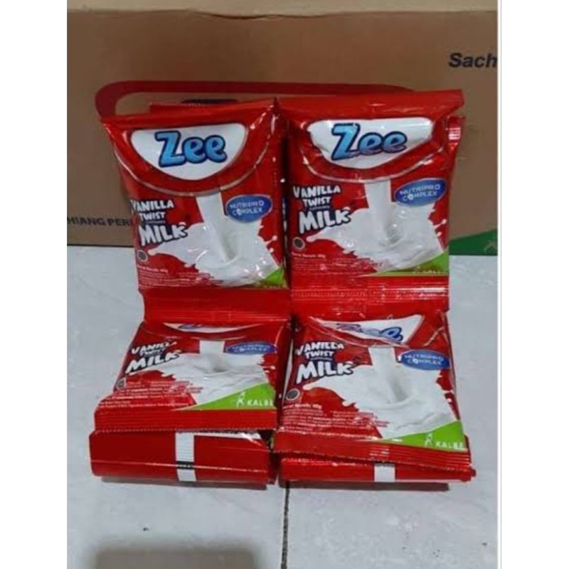 Jual Susu Zee Renceng 1 renceng 10 sachet | Shopee Indonesia