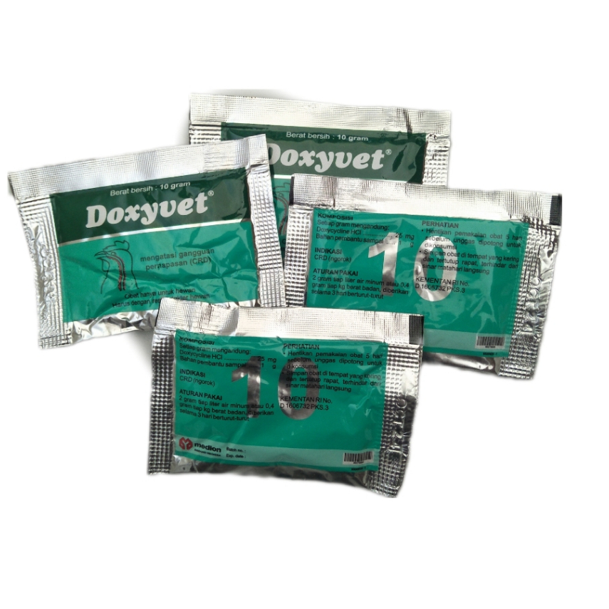 Jual Medion / Doxyvet 5 Gr & Doxyvet 10 Gr Medion OBAT Pilek & Ngorok ...