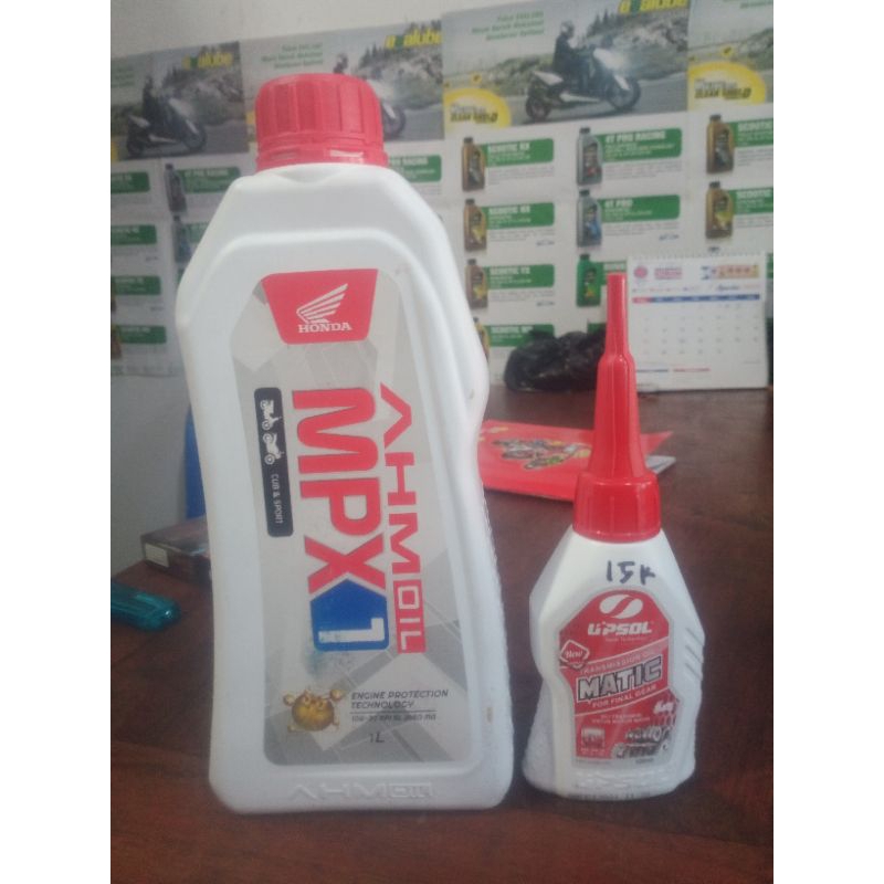 Jual Oli Mesin Oli Pelumas Mpx Liter Megapronew Cb R Pokonya Motor Honda Sport Shopee